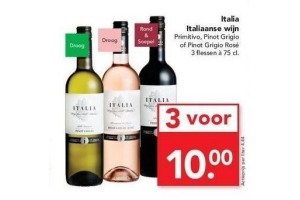 italia italiaanse wijn