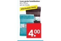 set luxe grote handdoeken nu eur4 00