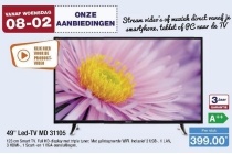 49 led tv md 31105 nu eur399 00