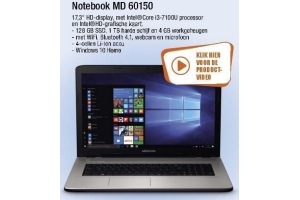 notebook md 60150 nu eur499 00