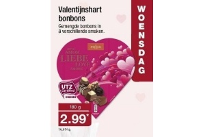valentijnsbonbons nu eur2 99