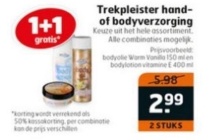 trekpleister hand of bodyverzorging