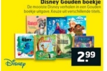 disney gouden boekje nu eur2 99 per stuk