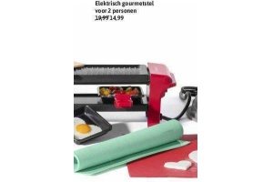 elektrisch gourmetstel