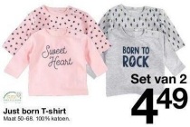 just born t shirts