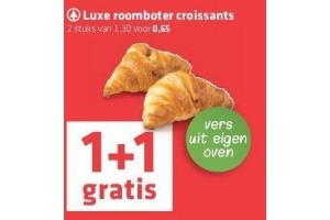 luxe roomboter croissants