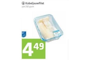 kabeljauwfilet