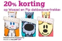 woezel en pip dekbedovertrekken