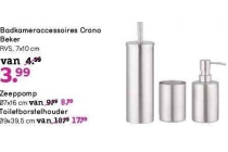 badkameraccessoires crono beker