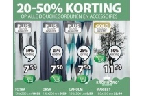 alle douchegordijn en accessoires