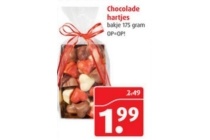 chocolade hartjes