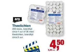 aro theelichten nu eur4 50