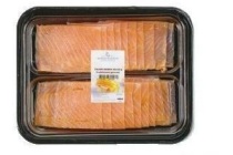 gerookte zalmplakken