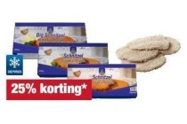 gepaneerde varkensschnitzels