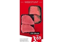 ons thuismerk rundersteaks naturel of peper