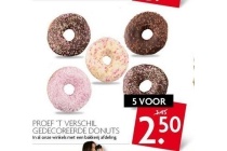 proef t verschil gedecoreerde donuts