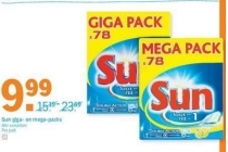 sun giga en mega packs