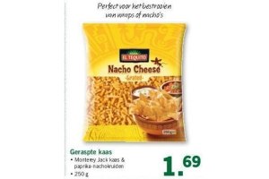 geraspte kaas