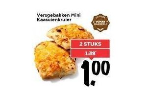 versgebakken mini kaasuienkruier