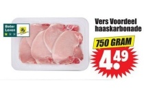 vers voordeel haaskarbonade