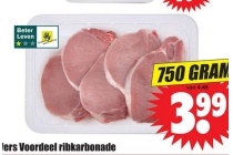 vers voordeel ribkarbonade nu voor eur3 99