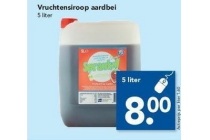 vruchtensiroop aardbei