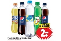 pepsi sisi 7 up of crystal clear