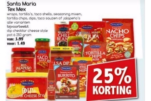 santa maria tex mex alle varianten