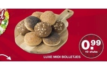 luxe midi bolletjes