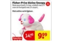 fisher price kleine snoopy