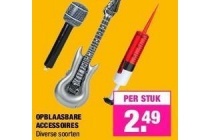 opblaasbare accessoires