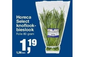 horeca select knoflook bieslook