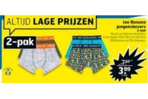 joe banana jongensboxers 2 pak