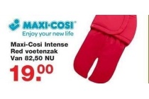 maxi cosi intense red voetenzak