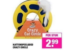 kattenspeelgoed crazy circle