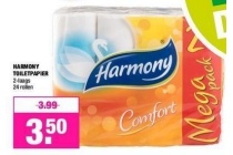 harmony toiletpapier 2 laags