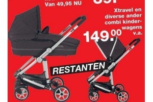 xtravel en diverse ander combi kinderwagens