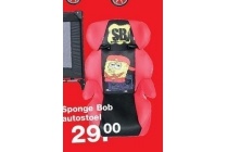 sponge bob autostoel