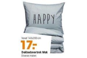 dekbedovertrek mak