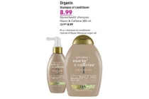 organix shampoo of conditioner