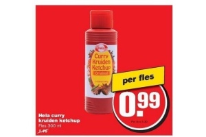 hela curry kruiden ketchup