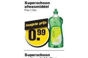 superschoon afwasmiddel