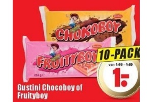 gustini chocoboy of fruityboy
