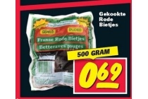 gekookte rode bieten