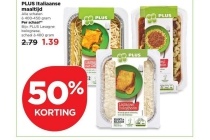 plus italiaanse maaltijd