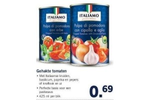 gehakte tomaten