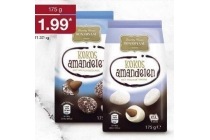 chocolade kokos amandelen