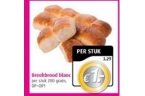 breekbrood blanc