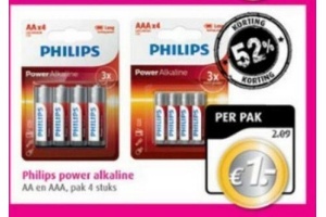 philips power alkaline