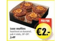 luxe muffins